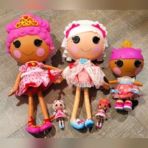 5 lalaloopsy dolls